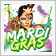 Carnival and Mardi Gras Flyer - GraphicRiver Item for Sale