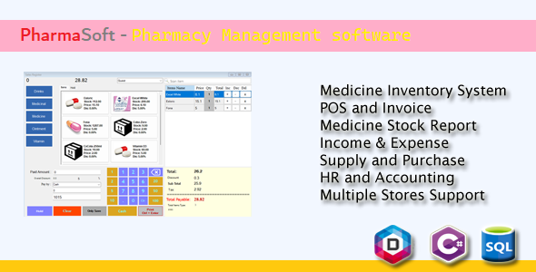 Pharmacy Management software - Pharmasoft