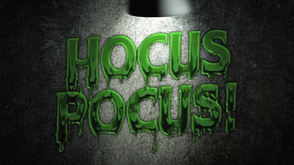 Hocus Pocus Halloween Title alt