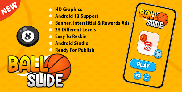 Ball Slide Puzzle + Ready For Publish + Android Studio