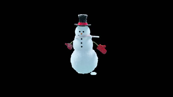 Snowman Dancing HD