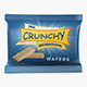 Wafers Crunchy Packaging Simple M 1 - 3DOcean Item for Sale