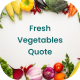 Fresh Vegetables Quotes - CodeCanyon Item for Sale