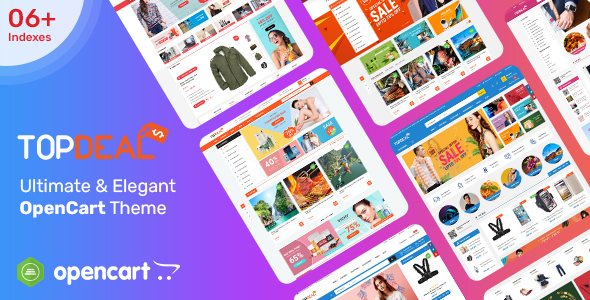 TopDeal - MarketPlace | Multi Vendor Responsive3 & 2.3 Theme with Mobile-Specific Layouts