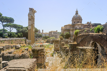 Forum of Julius Caesar in the Roman Forum