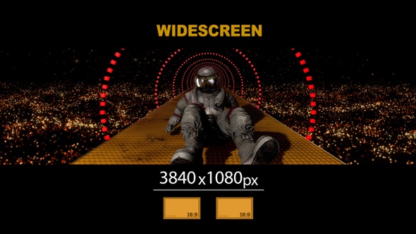 Wide Screen Astronaut  Slipping Space 01 alt