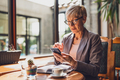 Businesswoman in cafe - PhotoDune Item for Sale