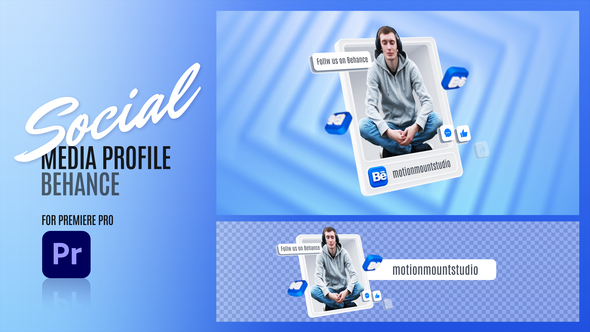 Social Media Profile Behance - Premiere Pro