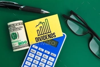 word dividend. the concept of DIVIDENDS. the concept of profit
