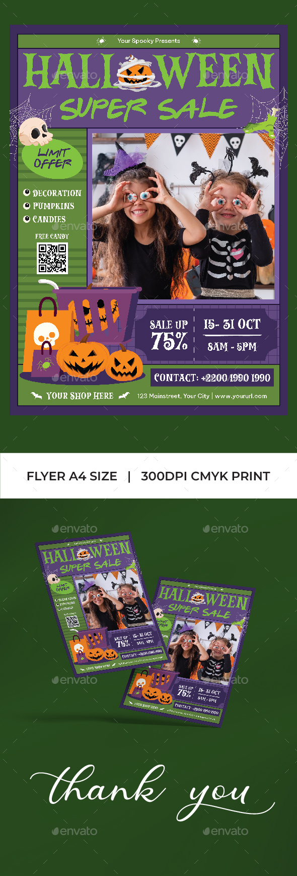 Halloween Sales Flyer