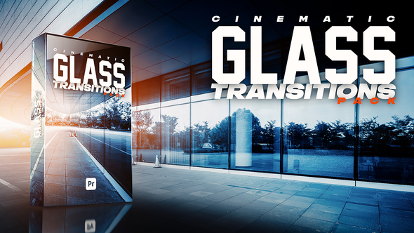 Glass Transitions Pack for Premiere Pro