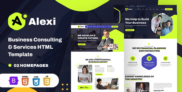 Alexi - Business Consulting & Services Multipurpose HTML Template
