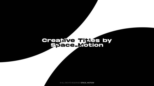 Creative Titles _AE