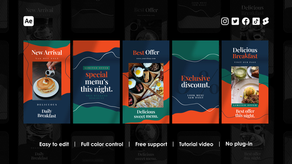 Restaurant Instagram Stories alt