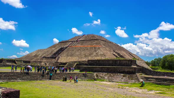 Teotihuacan, Mexico City, Ancient Aztec Pyramids