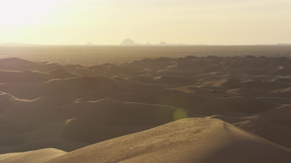 Sand dunes in the morning light