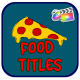 Cartoon Food Animations Titles Thumbnail