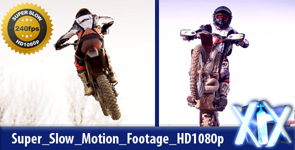 Motocross Soaring Jump 240fps