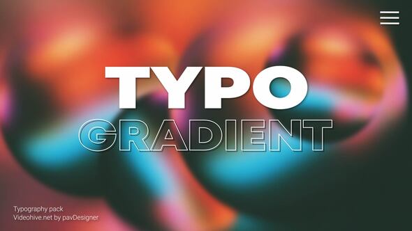 Typography Gradient alt