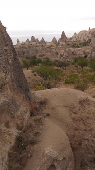 Cappadocia Landscape Aerial View