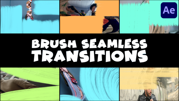 Brush Seamless Transitions | After Effects