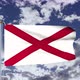 Alabama Flag Waving 4k - VideoHive Item for Sale