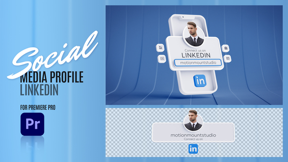 Social Media Profile Linkedin - Premiere Pro