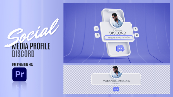 Social Media Profile Discord - Premiere Pro