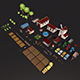 Farm asset collection Low-poly - 3DOcean Item for Sale