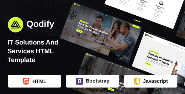 Qodify - IT Solutions And Services HTML Template
