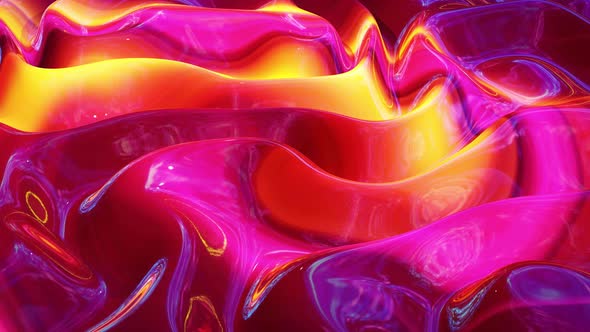 Abstract Fluid Background Multicolor Marble Style