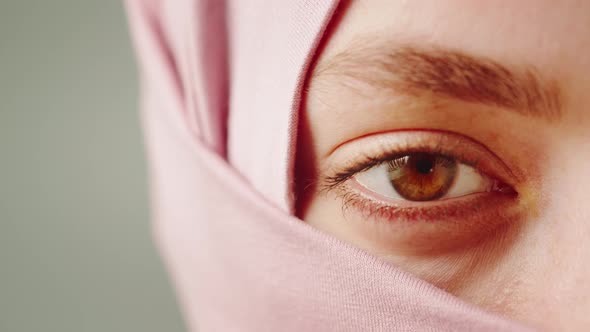 Young Woman in Hijab