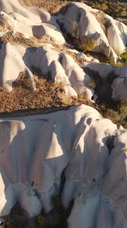 Cappadocia Landscape Aerial View