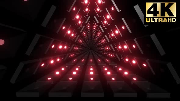 5 Triangle Led Tunnel Pack 4K