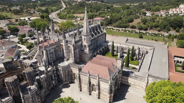 Mosteiro da Batalha, Gothic and Manueline architecture landmark in Portugal