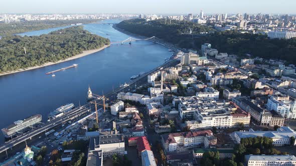 Kyiv  Aerial View of the Capital of Ukraine