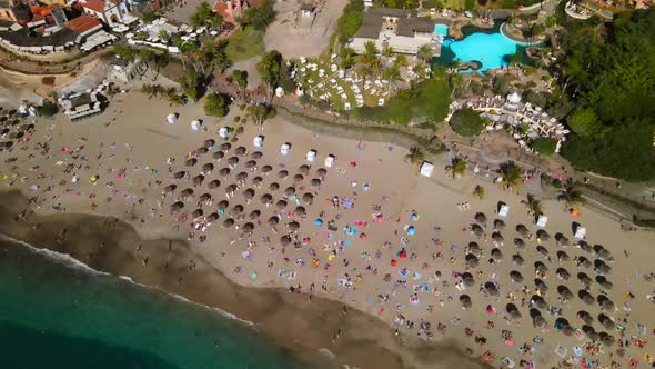 Playa del Duque in Tenerife, Spain