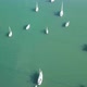 Sailboats in Caribbean harbor Virgin Islands from air - VideoHive Item for Sale