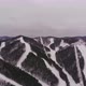 Aerial View of Ski Resort in the Mountains - VideoHive Item for Sale