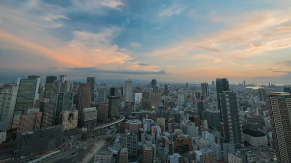 Business Downtown in Japan