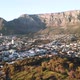 Aerial over Cape Town, South Africa with Table Mountain - VideoHive Item for Sale