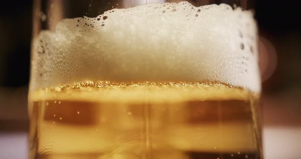 Beer Foam and Bubbles