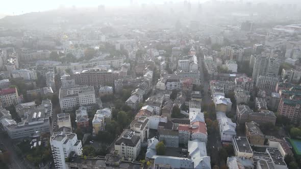 Kyiv - the Capital of Ukraine. Aerial View. Kiev