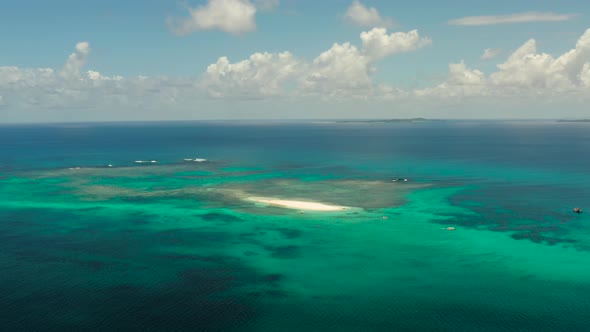 Seascape with Tropical Islands and Turquoise Water