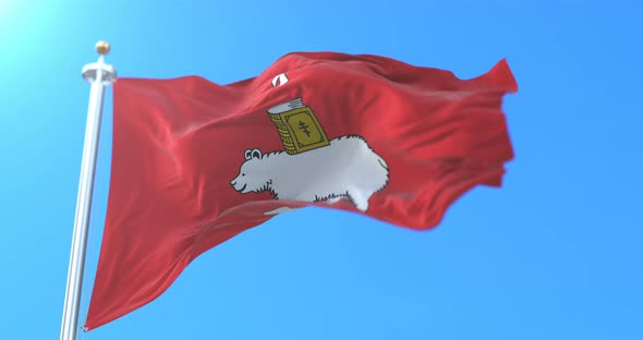 Perm City Flag, Russia