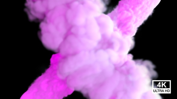 Colored Smoke Streaming Collisions 4K