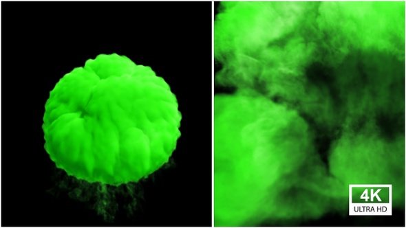 Green Smoke Explosion 4K alt