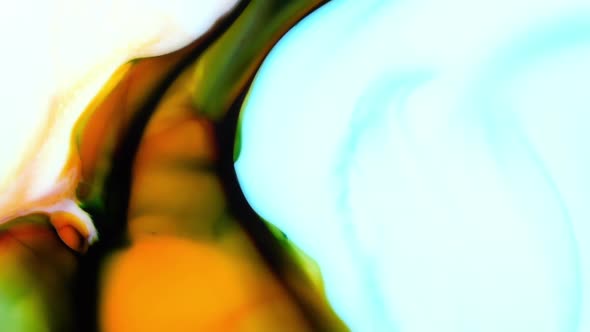 Abstract Vivid Colours  Psychedelic Paint Spreading Texture 9 alt