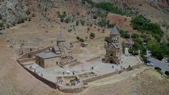 Medieval ancient monastery of Noravank in Armenia. 