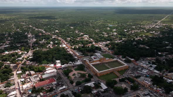 Main church of Izamal, Yucatán.